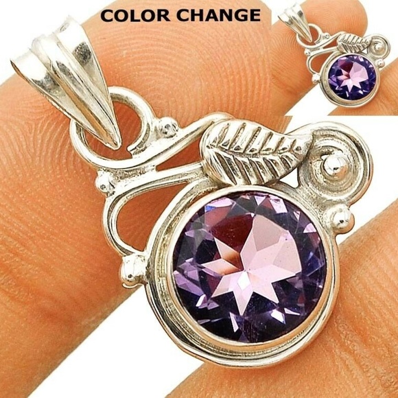 Jewelry - Alexandrite 925 Sterling Silver Pendant